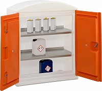 (obrázek pro) Skříň na chemikálie vyrobené z PE 97x52x118 cm