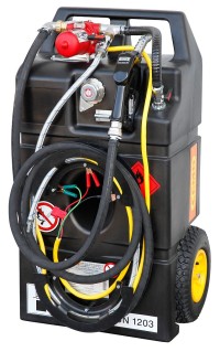 (obrázek pro) Vozík k odčerpání a doplnění PHM 95 l, 12V