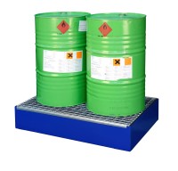 Ocelová záchytná vana SW2, lakovaná, bez nožek, s roštem (obrázek pro) Ocelová záchytná vana SW2, lakovaná, bez nožek, s roštem