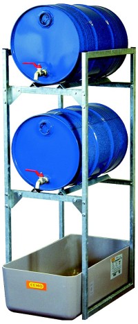 Regál na sudy typ 120, varianta 1 (obrázek pro) Regál na sudy typ 120, varianta 1