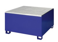 (obrázek pro) IBC-záchytná vana z oceli, GS1 pozinkovaná