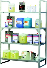 Regál na nebezpečné látky 13/20 (obrázek pro) Regál na nebezpečné látky 13/20