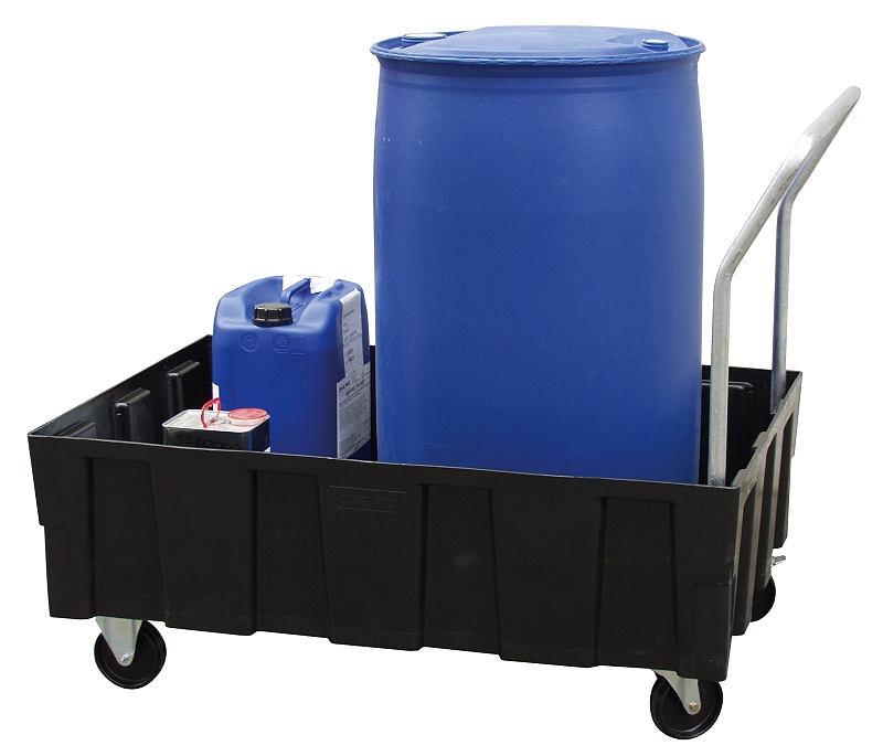 (obrázek pro) Euro-PE-záchytná vana 250/2-mobilní bez roštu