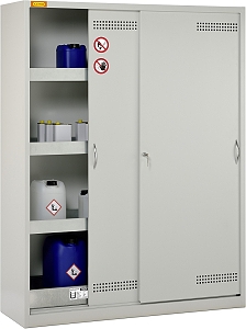 (obrázek pro) Skříň na chemikálie 15/20 s posuvnými dveřmi