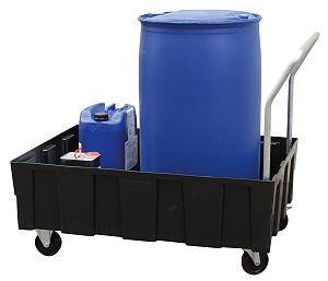 (obrázek pro) Euro-PE-záchytná vana 250/2-mobilní bez roštu