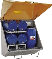 (obrázek pro) Sklolaminátová sběrná stanice nebezpečných látek