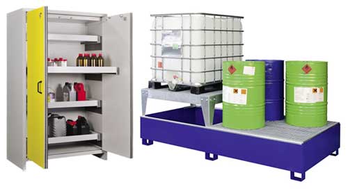 uskladnění hořlavých látek